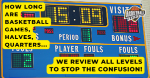 How Long is a Basketball Game? (Every Level Covered) - Basketball Trainer