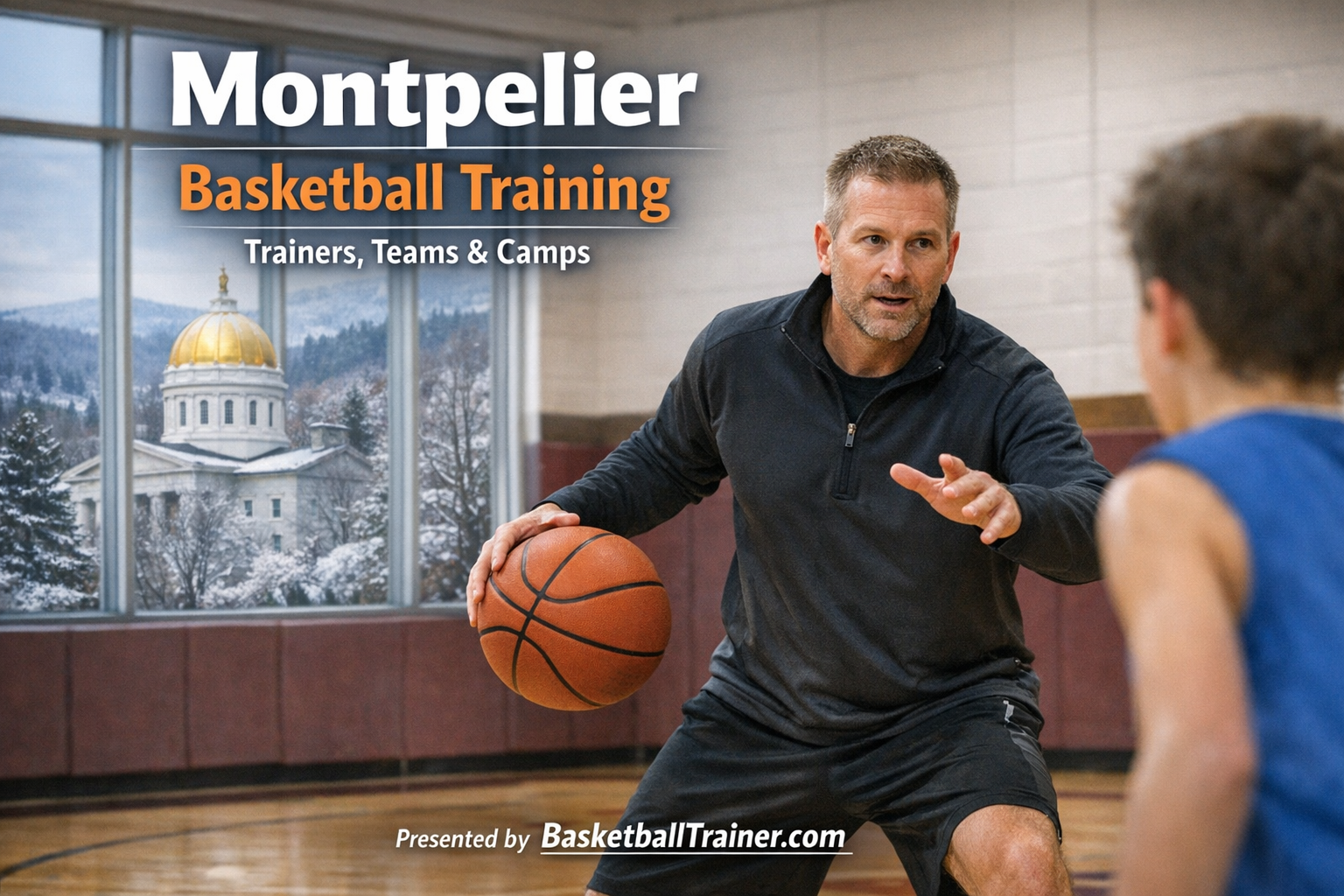 Montpelier basketball training