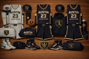 Austin Masters Basketball Team Uniforms
