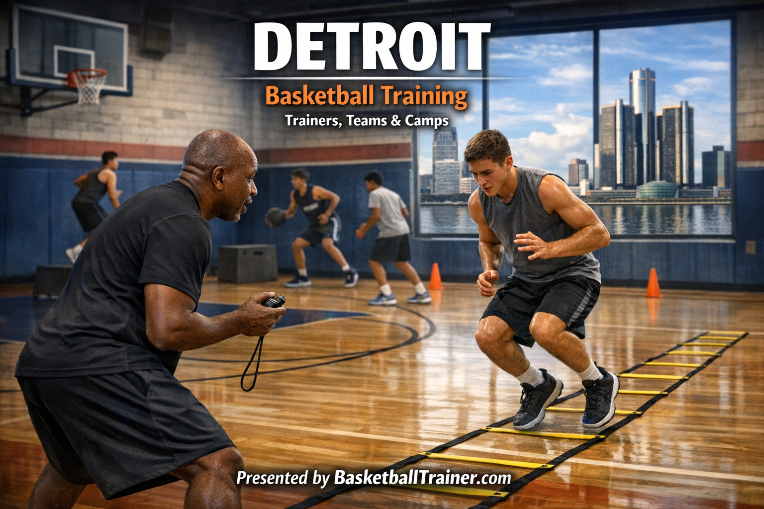 Detroit basketball training