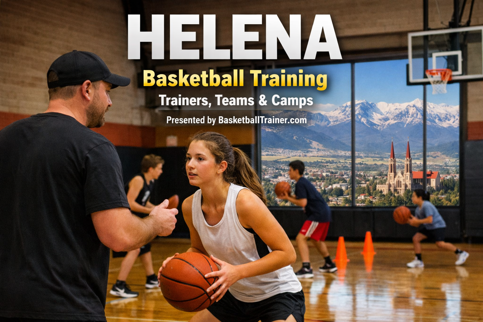 Helena MT basketball training
